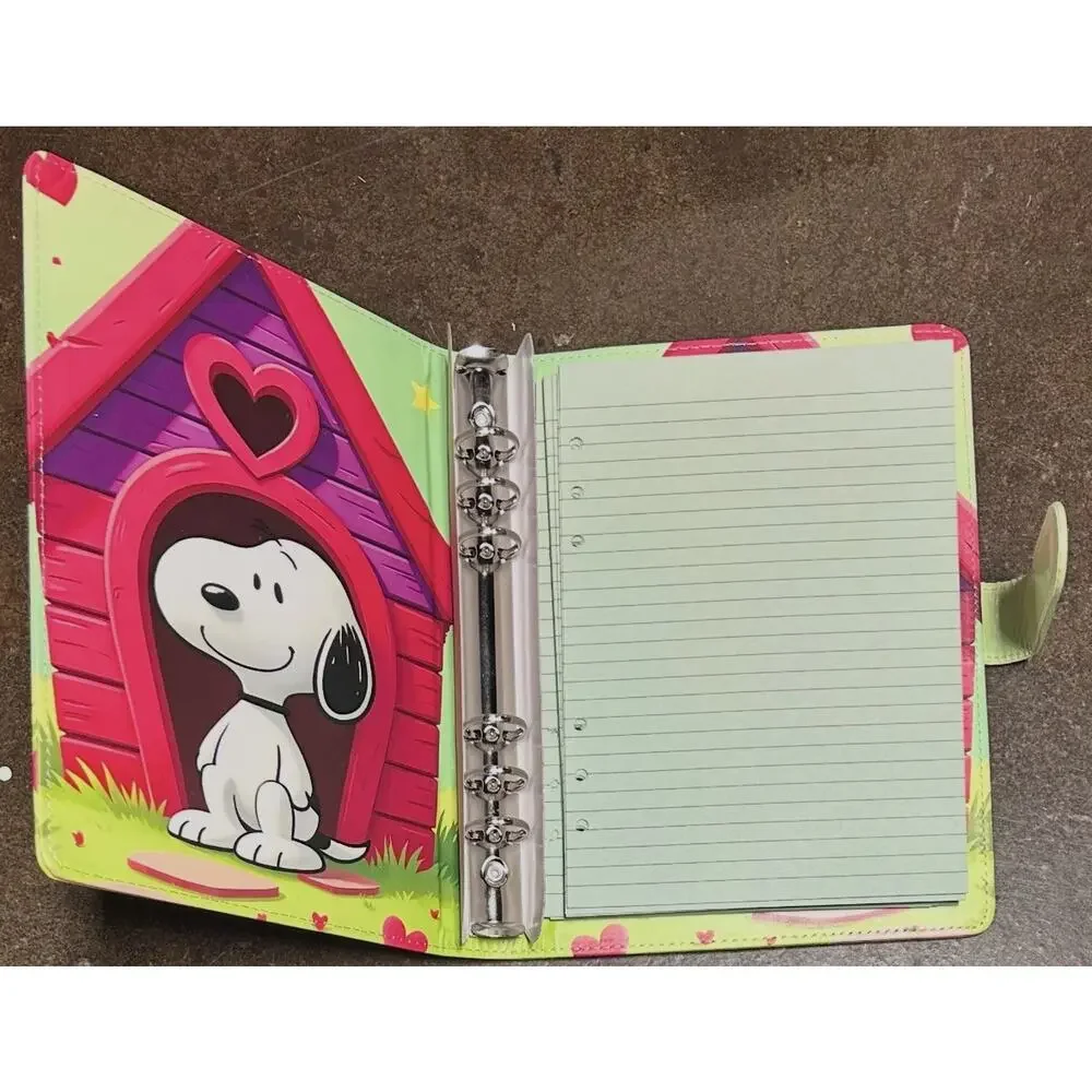 Snoopy size A5 Binder w/ stationery paper
